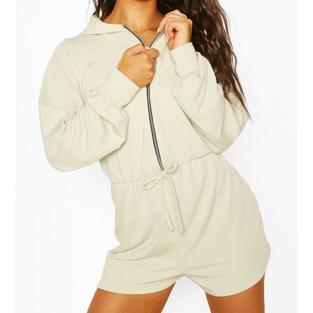Boohoo hooded romper